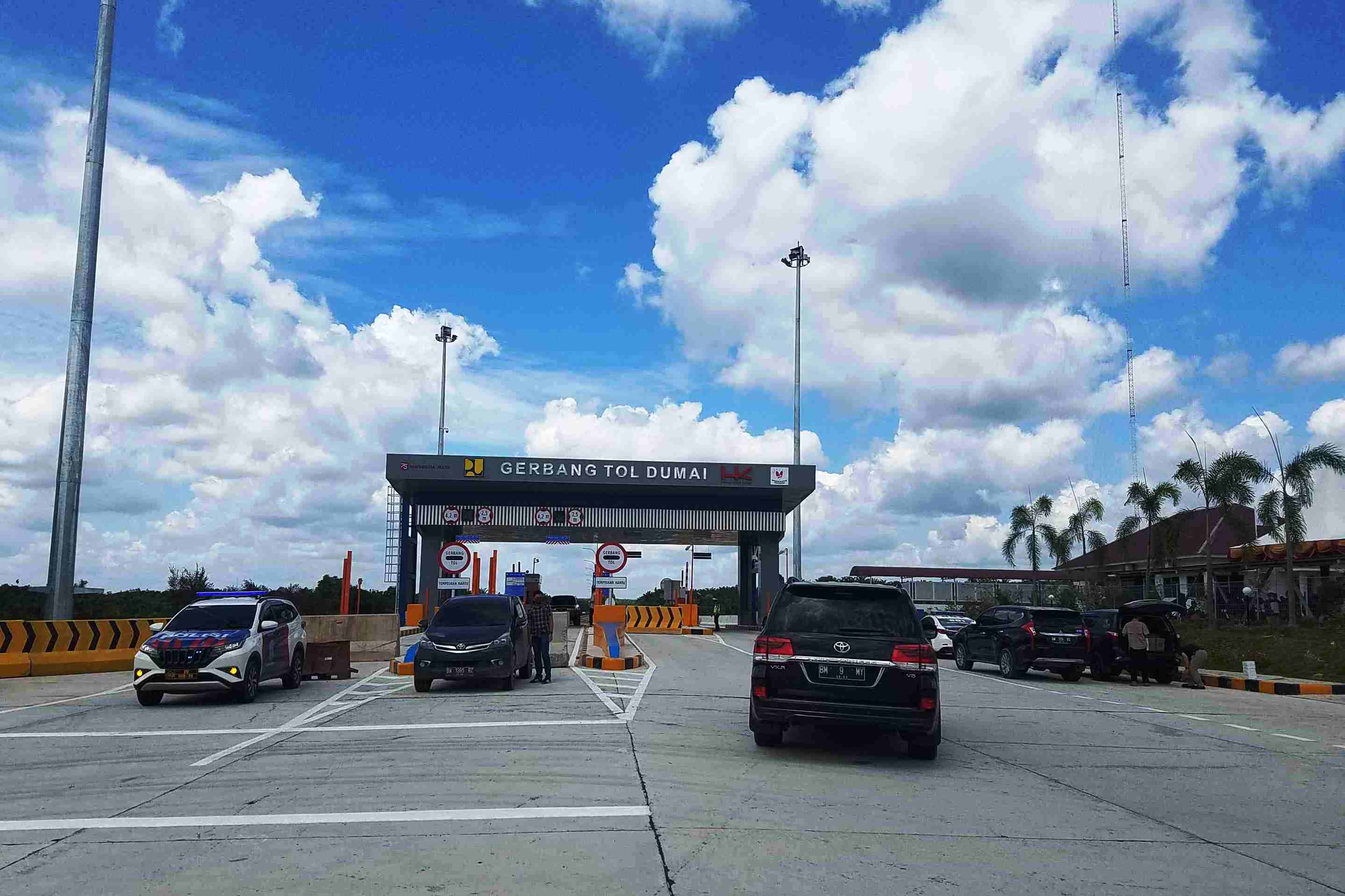 Sejak dibuka Oktober lalu, sudah terjadi 35 kecelakaan di Tol Pekanbaru-Dumai.