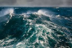 Ilustrasi gelombang tinggi