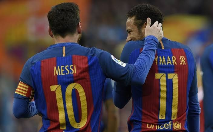 Neymar dan Messi