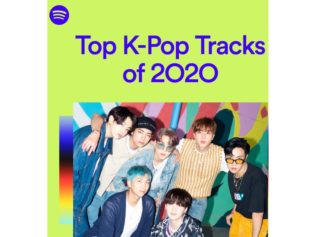 BTS menduduki posisi K-Pop Idol paling banyak diputar di Spotify global dan Indonesia.