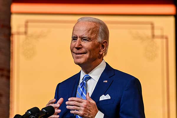 Presiden terpilih Amerika Serikat Joe Biden