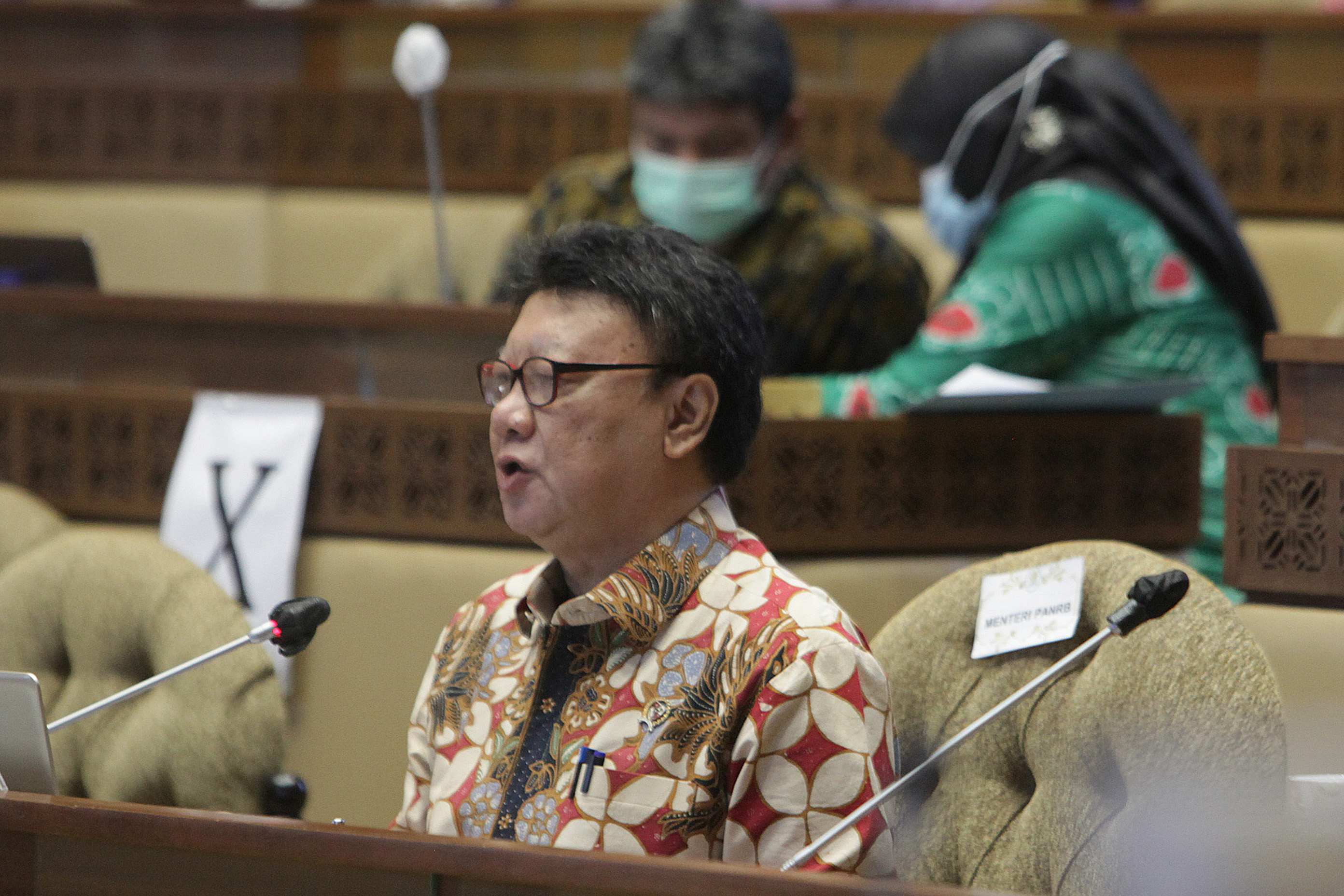 Menteri Pemberdayaan Aparatur Negara dan Reformasi Birokrasi Tjahjo Kumolo 