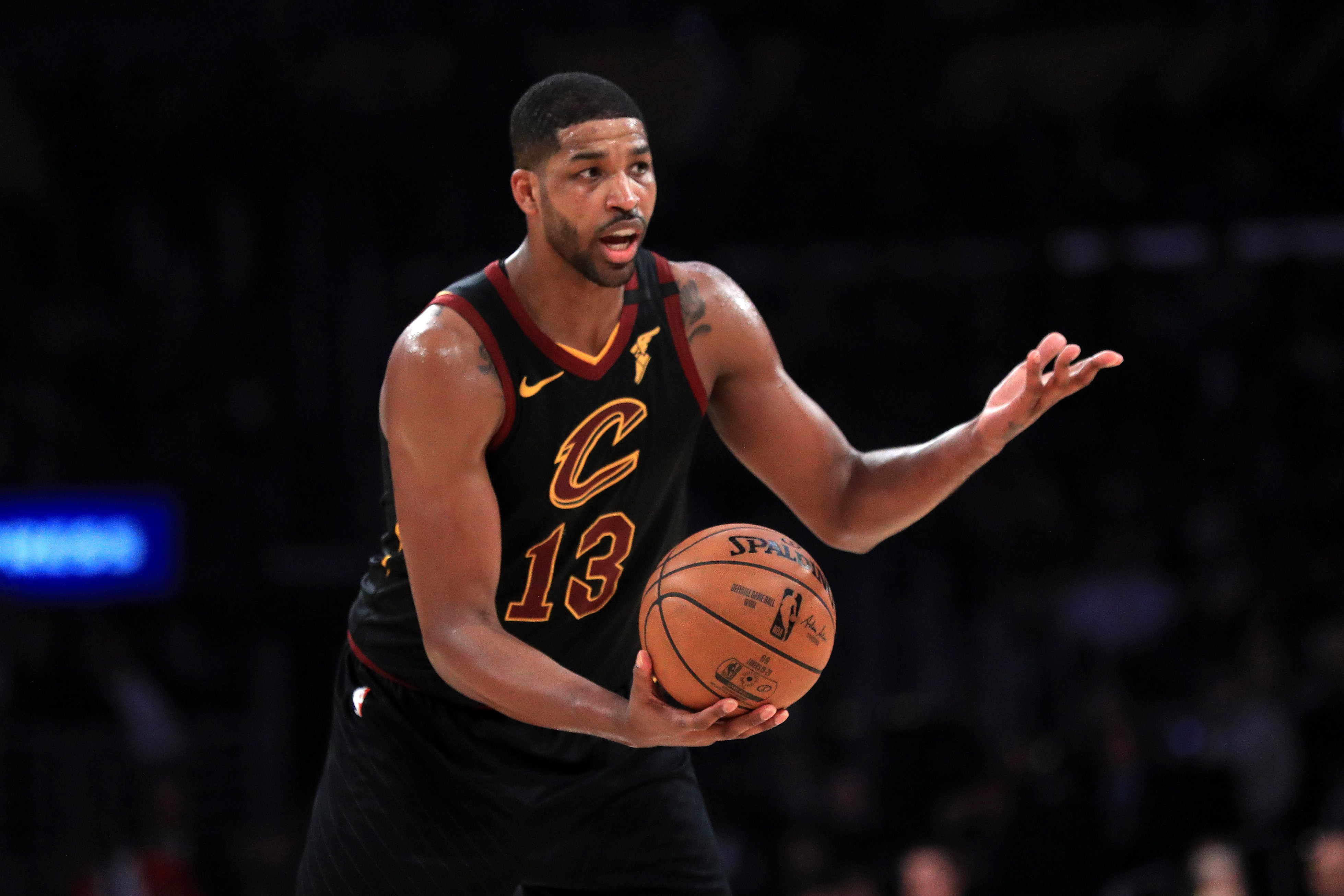 Tristan Thompson saat masih bergabung dengan Cleveland Cavaliers.