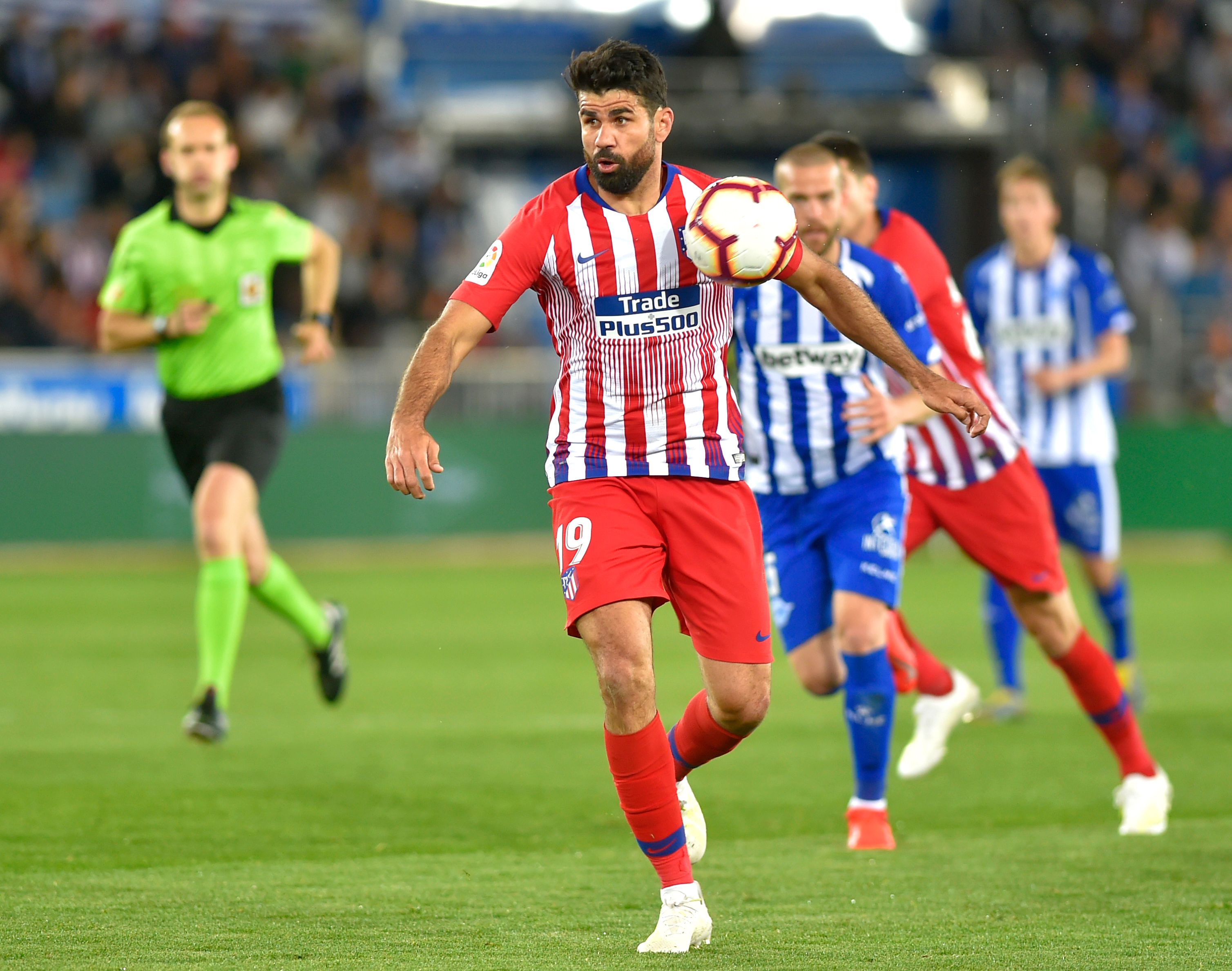 Diego Costa Mundur Atletico Madrid