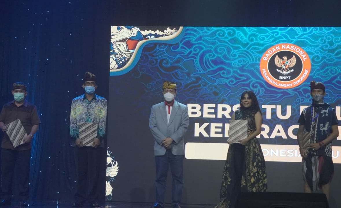 Peluncuran BNPT TV Chanel dan Deklarasi Kesiapsiagaan Nasional di Bali.