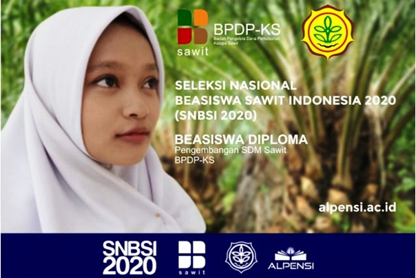Hasil Seleksi Nasional Beasiswa Sawit Indonesia (SNBSI 2020) - BPDPKS