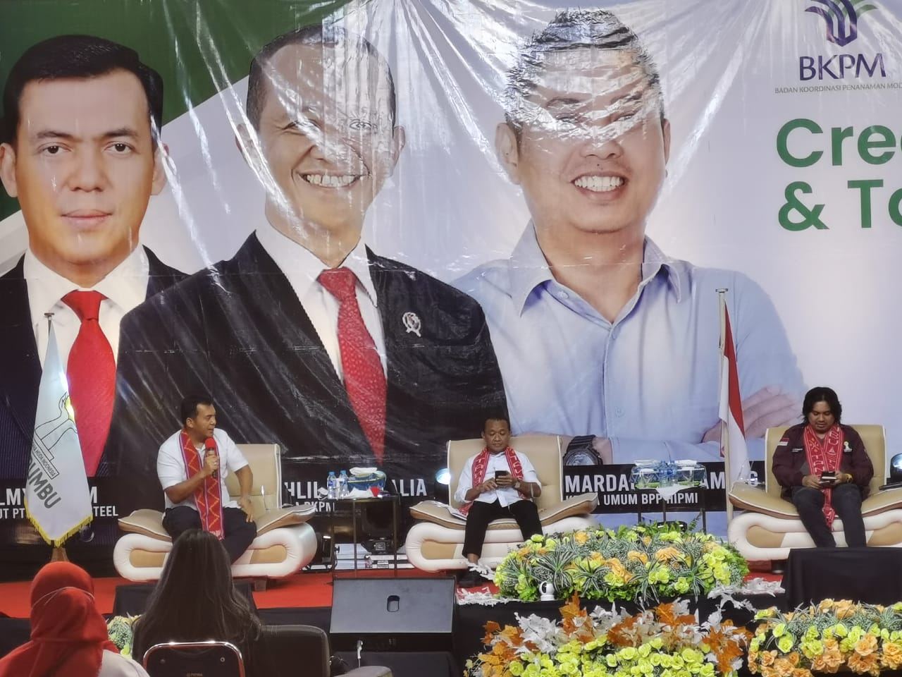  Expo UMKM yang digelar BPC Hipmi Kabupaten Tanah Bumbu, di Batulicin, Kalimantan Selatan, Rabu (2/12/2020)