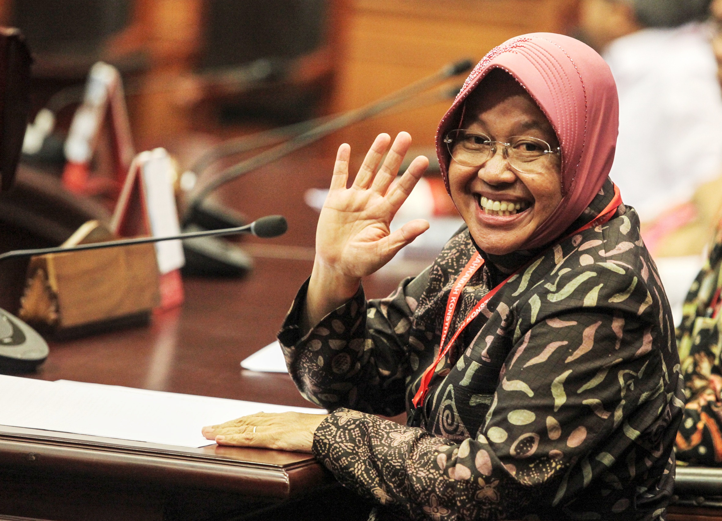 Walikota Surabaya Tri Rismaharini