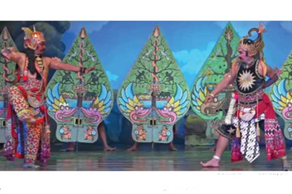 Pertunjukan wayang orang berlakon Gatutkaca Rajah