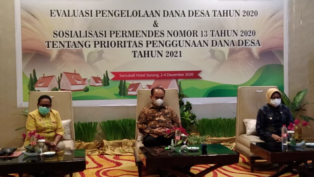 Evaluasi dana desa Papua Barat