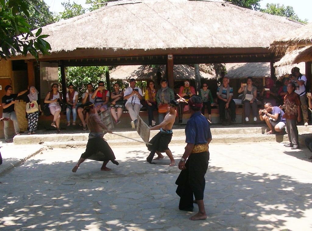 Desa wisata Dusun Sade,  tempat permukiman tradisonal Suku Sasak yang terletak di Desa Sade, Rembitan, Kabupaten Lombok Tengah.