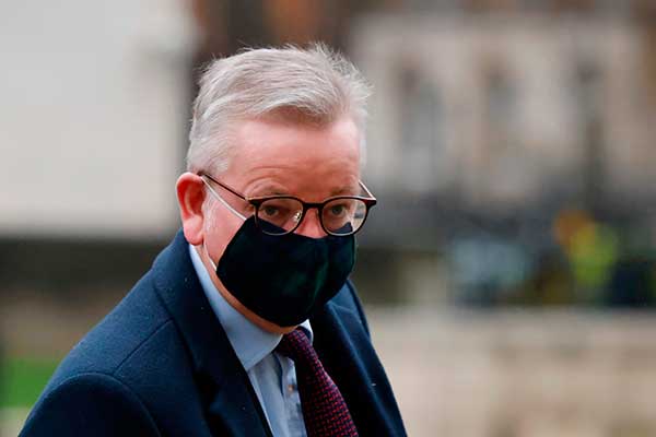 Menteri Kantor Kabinet Michael Gove 