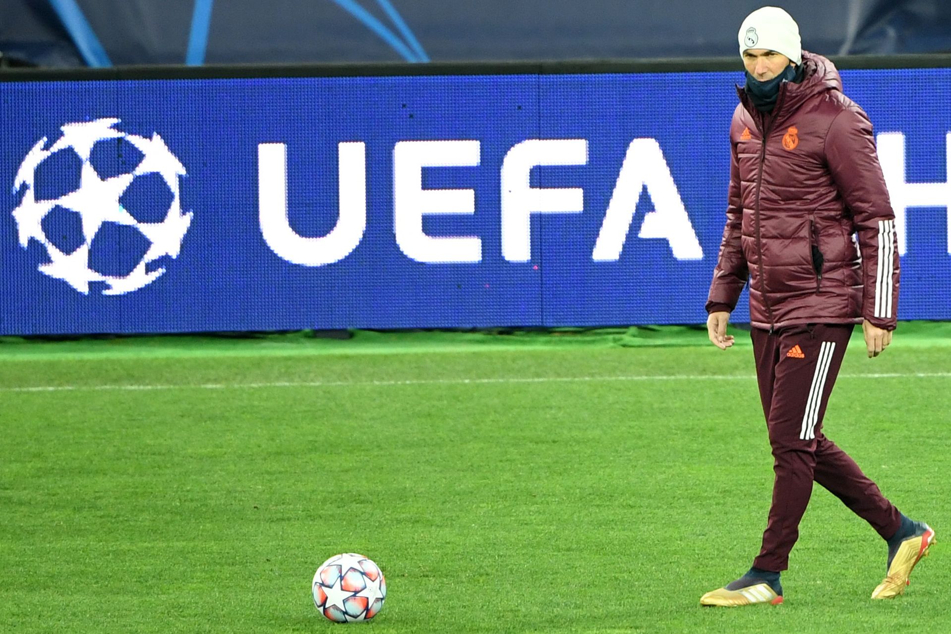 Pelatih Real Madrid Zinedine Zidane