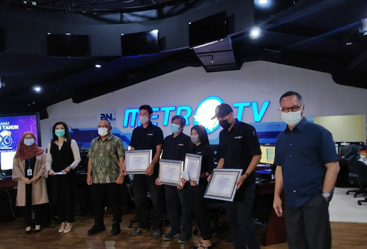 Penyerahan penghargaan KPI Awards di Komplek Media Group, Jakarta Barat, Jumat (18/12).