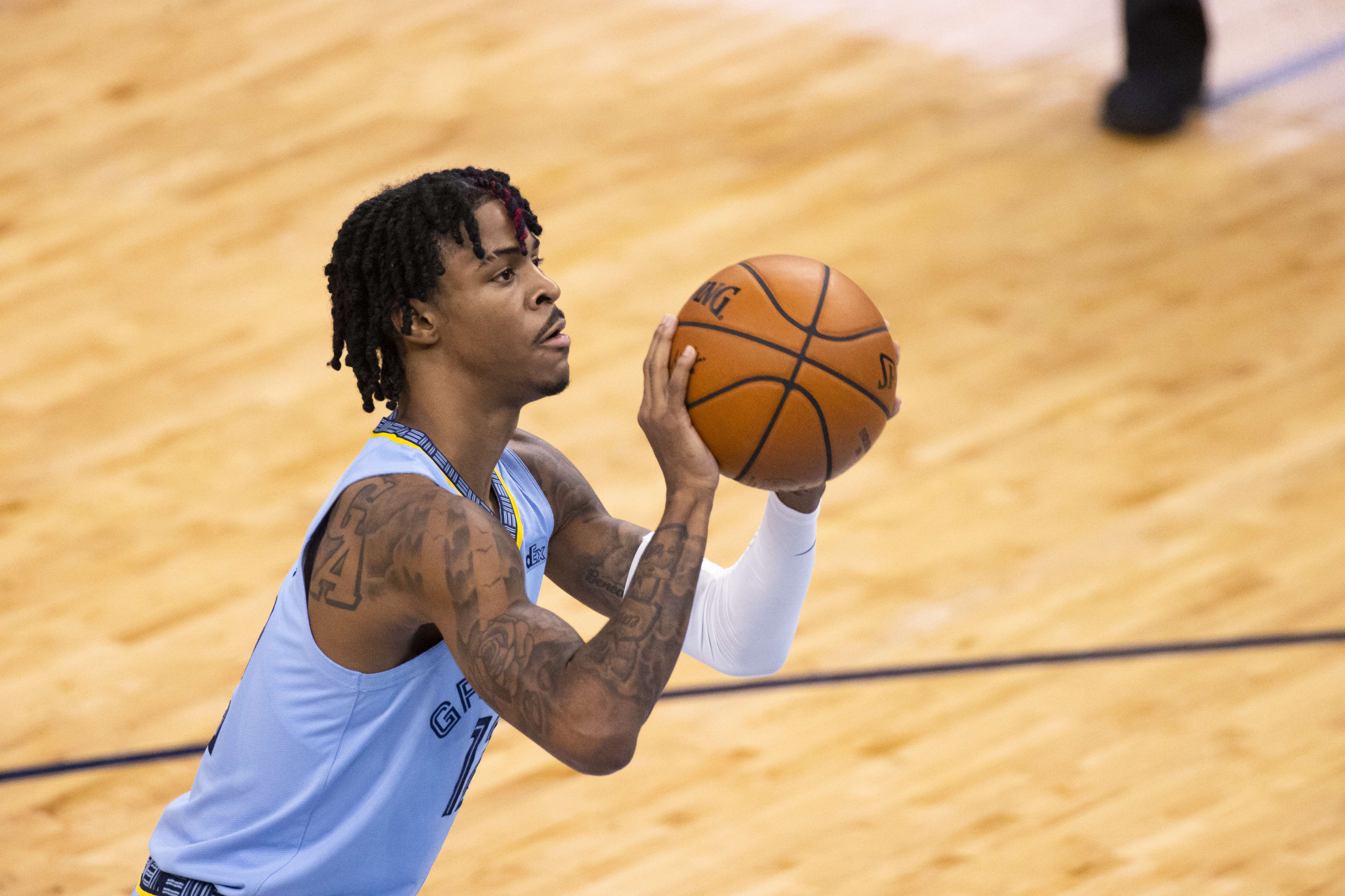 Pemain Memphis Grizzlies Ja Morant