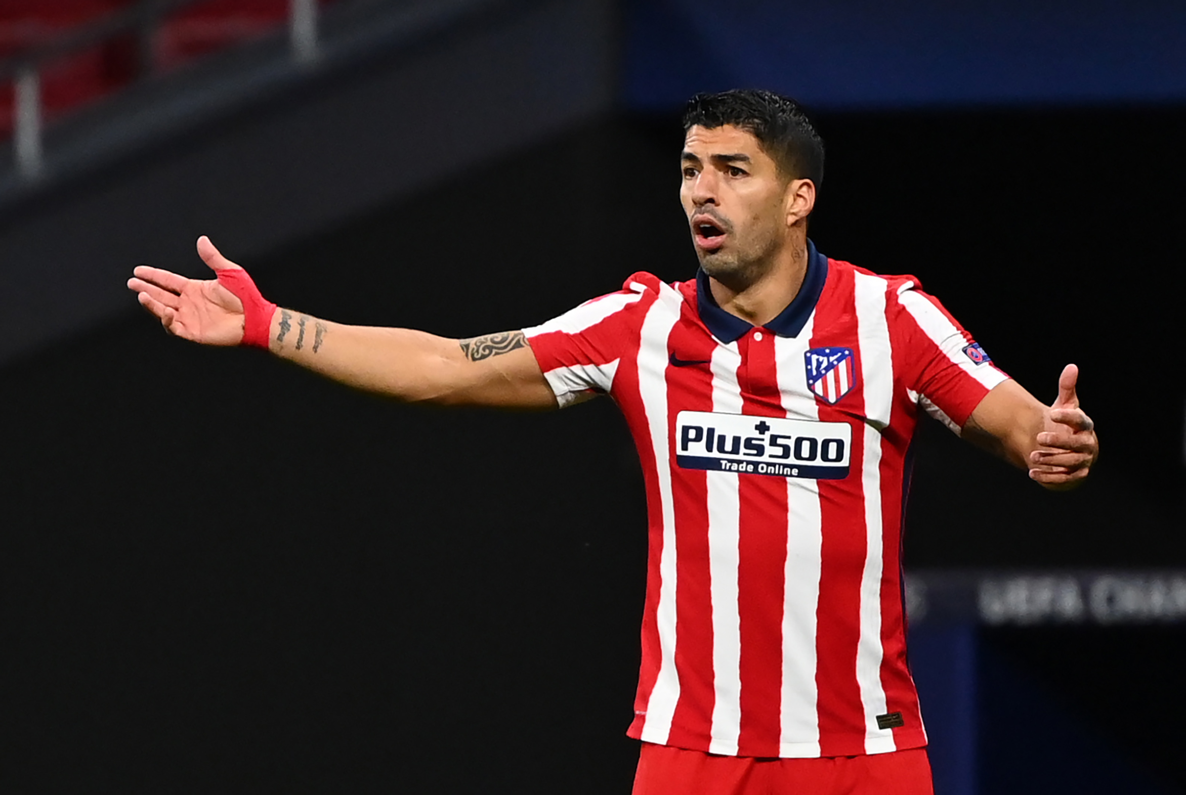 Penyerang Atletico Madrid Luis Suarez