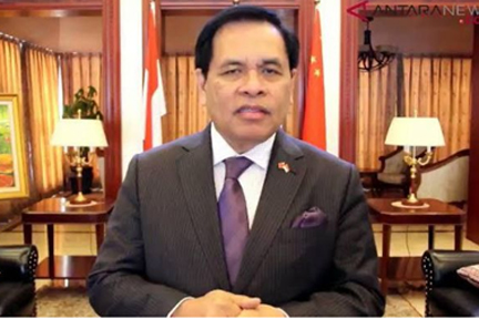 Dubes RI untuk Tiongkok Djauhari Oratmangun