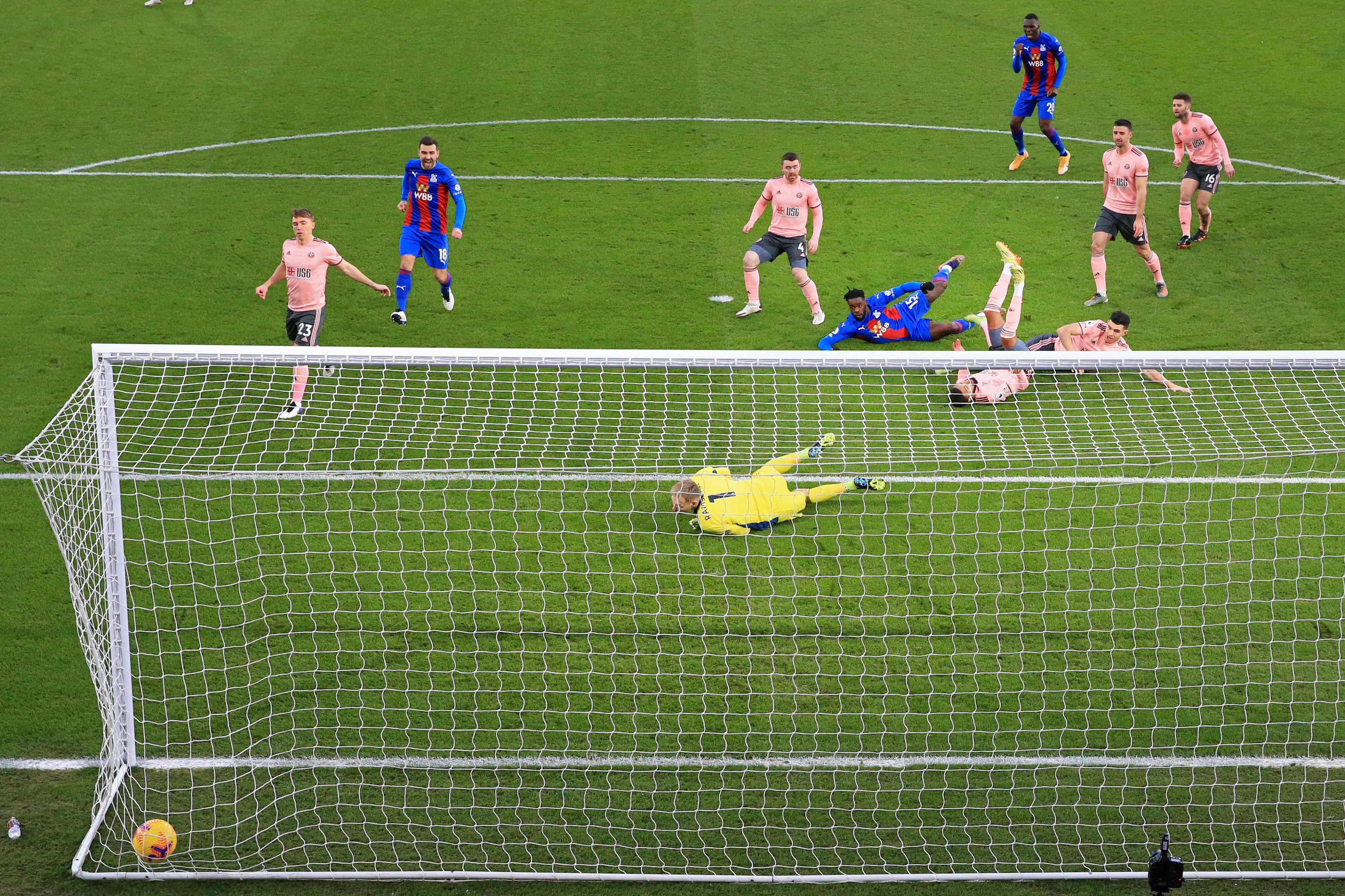 Crsytal Palace Tendang Sheffield United ke Juru Kunci