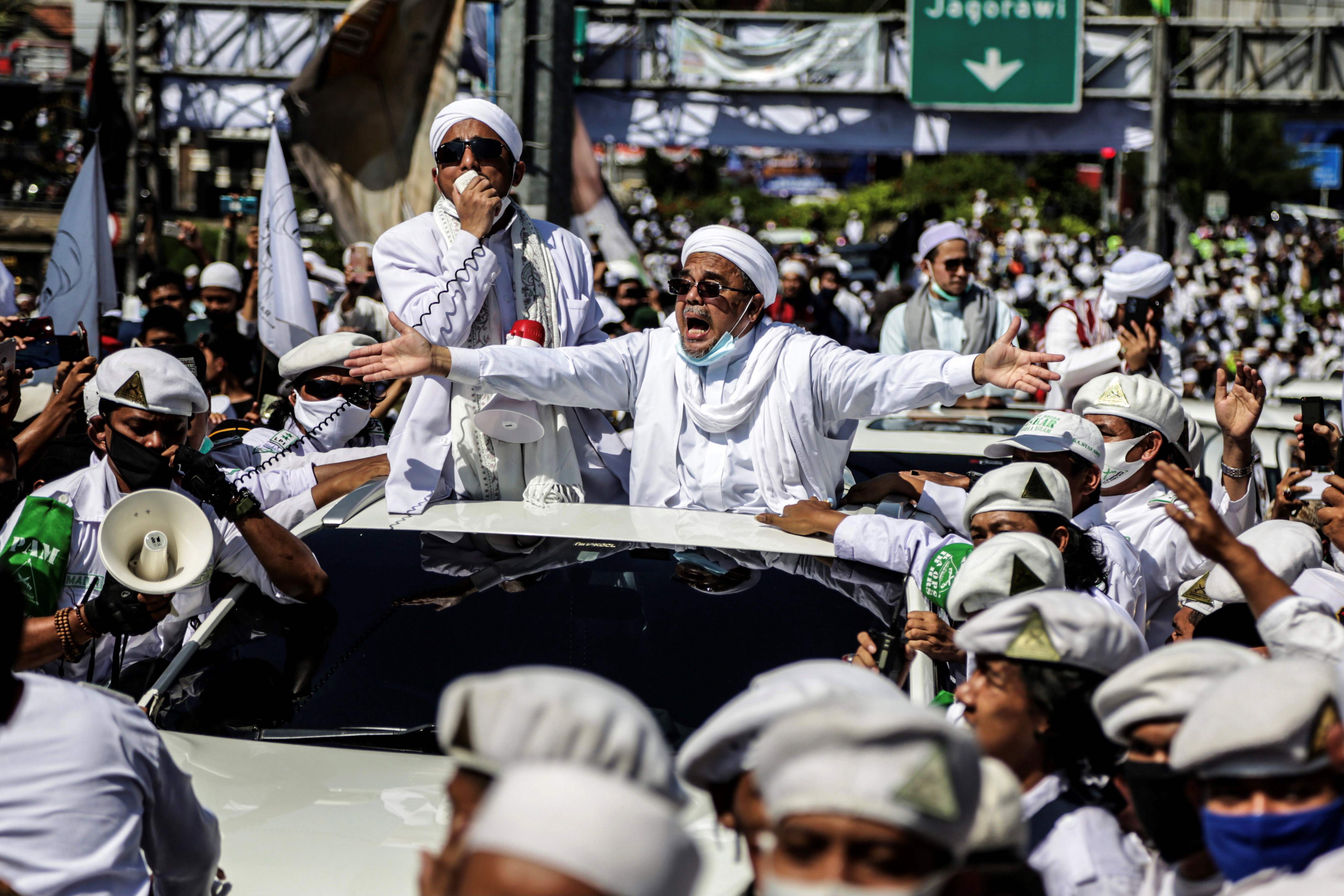 Pentolan FPI Rizieq Shihab
