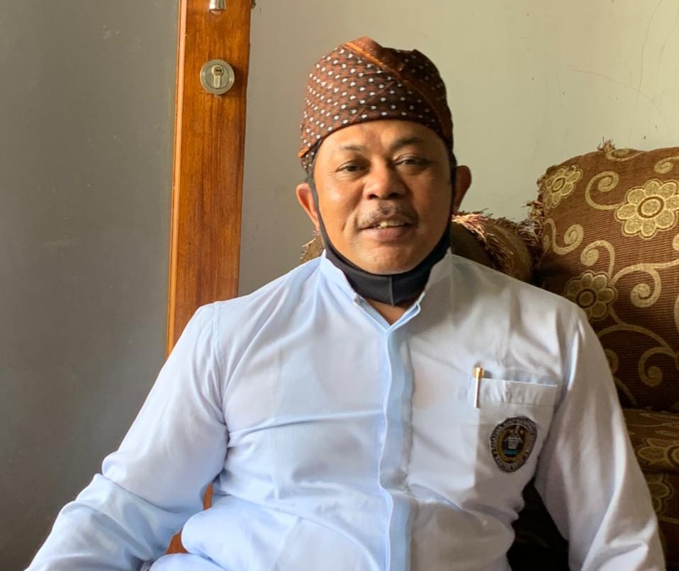 Ketua Kesatuan Adat Kasepuhan Banten Kidul (Sabaki) Sukanta.