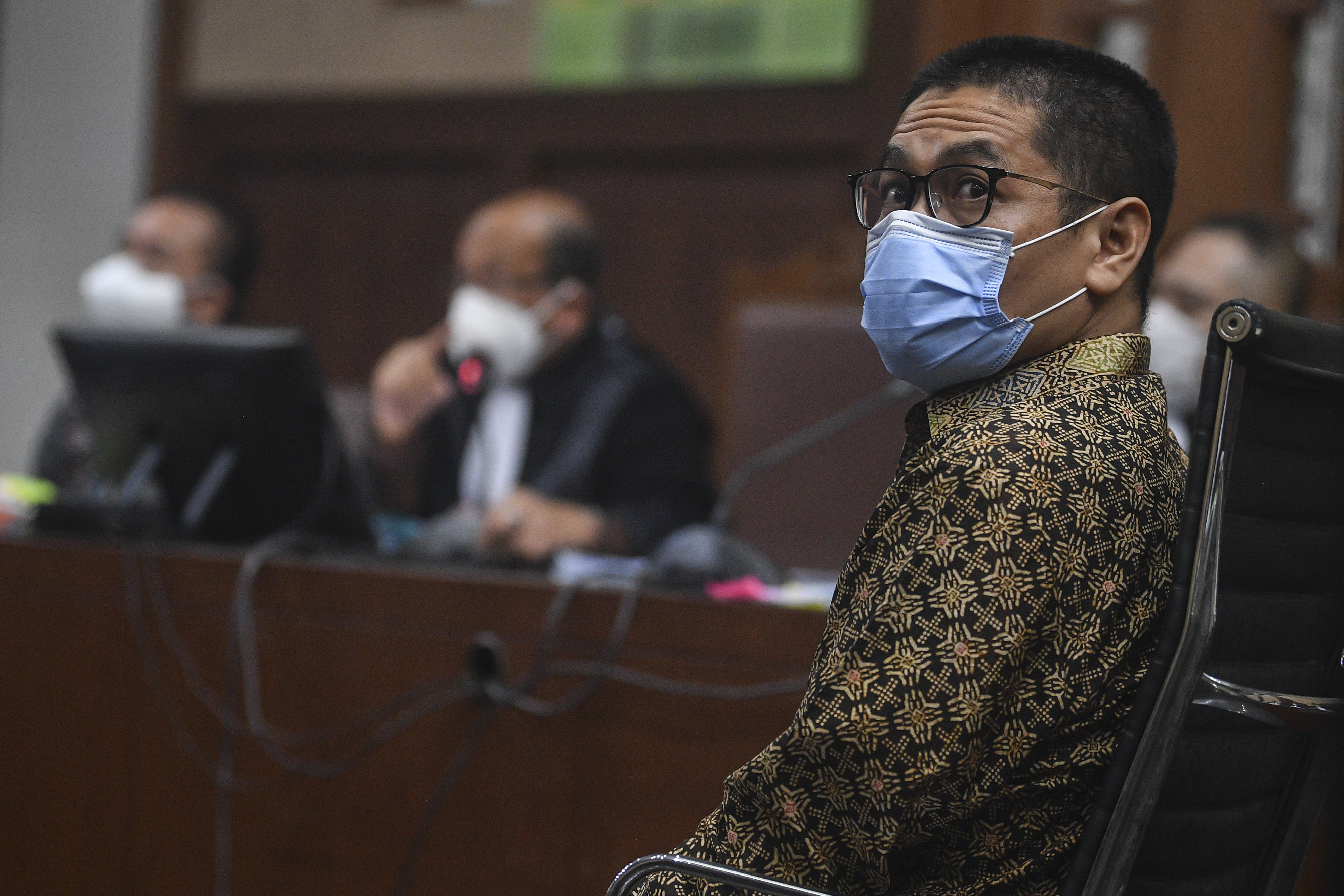 Suami jaksa Pinangki Sirna Malasari, AKB Napitupulu Yogi Yusuf, menjadi saksi atas terpidana kasus cessie Bank Bali Joko Tjandra.