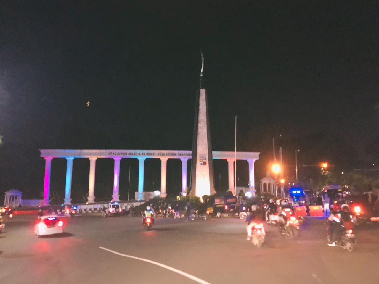 Kota Bogor Sepi, tak Ada Terompet dan Pesta Kembang Api