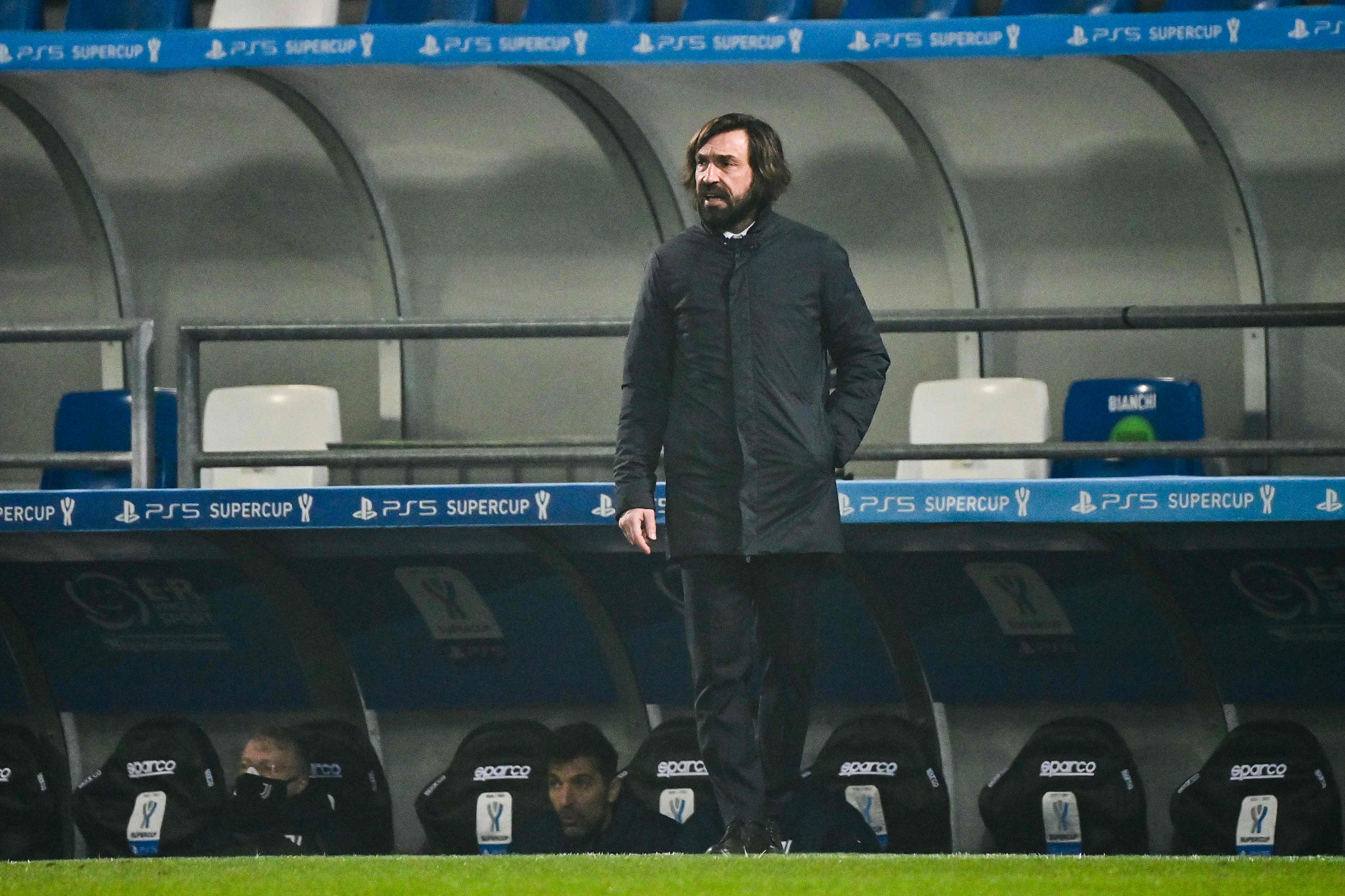 Pelatih Juventus Andrea Pirlo