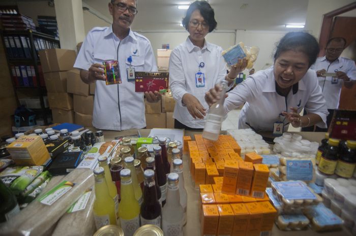 Ilustrasi: kosmetika ilegal.