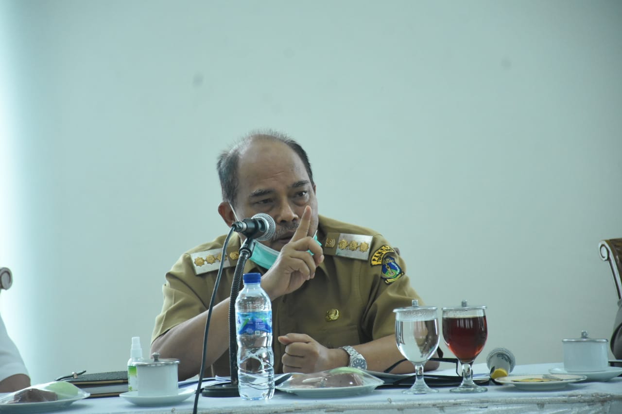 Ketua Satgas Covid 19 sekaligus Wali Kota Tebing Tinggi Umar Zunaidi Hasibuan 