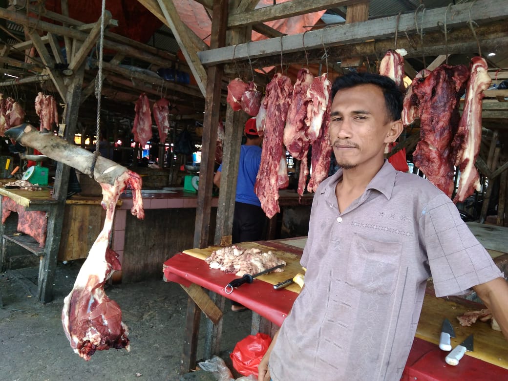 Harga daging sapi, bumbu dapur di Bali naik 40% karena pasokan berkurang.