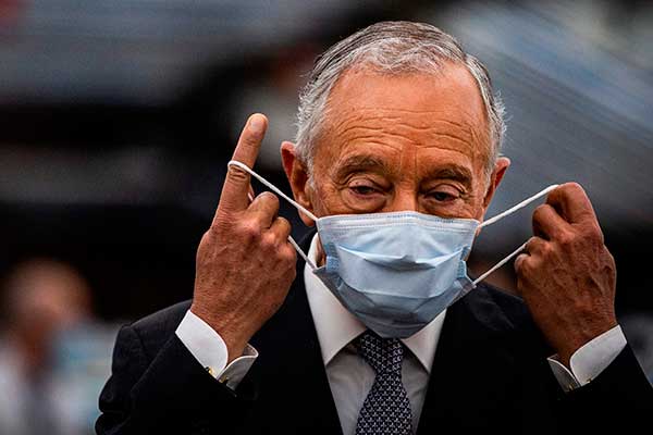 Presiden Portugal Positif Covid-19