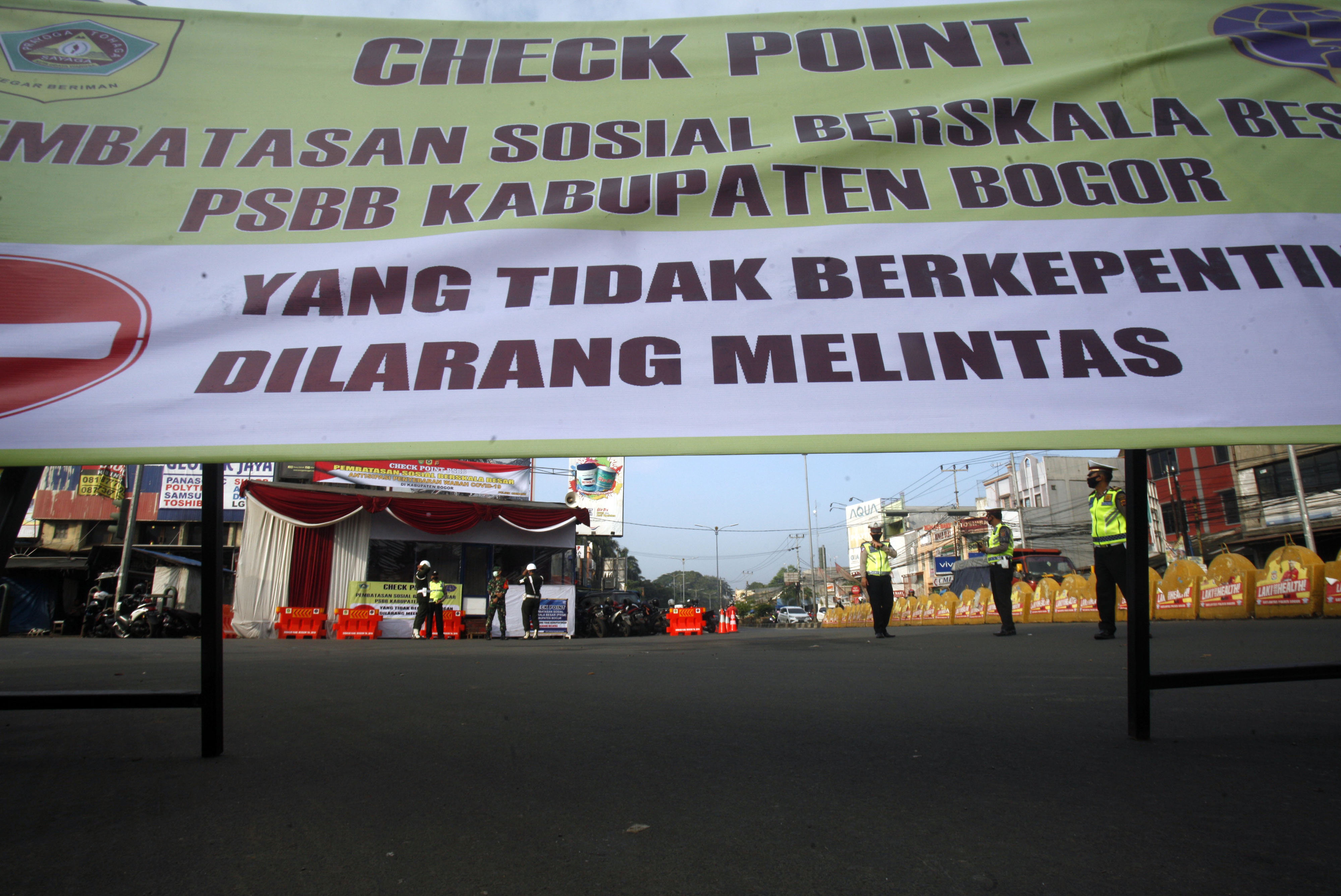 Polres Bogor Tentukan 83 Checkpoint Kawal PPKM