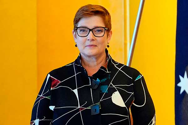 Menteri Luar Negeri Australia Marise Payne