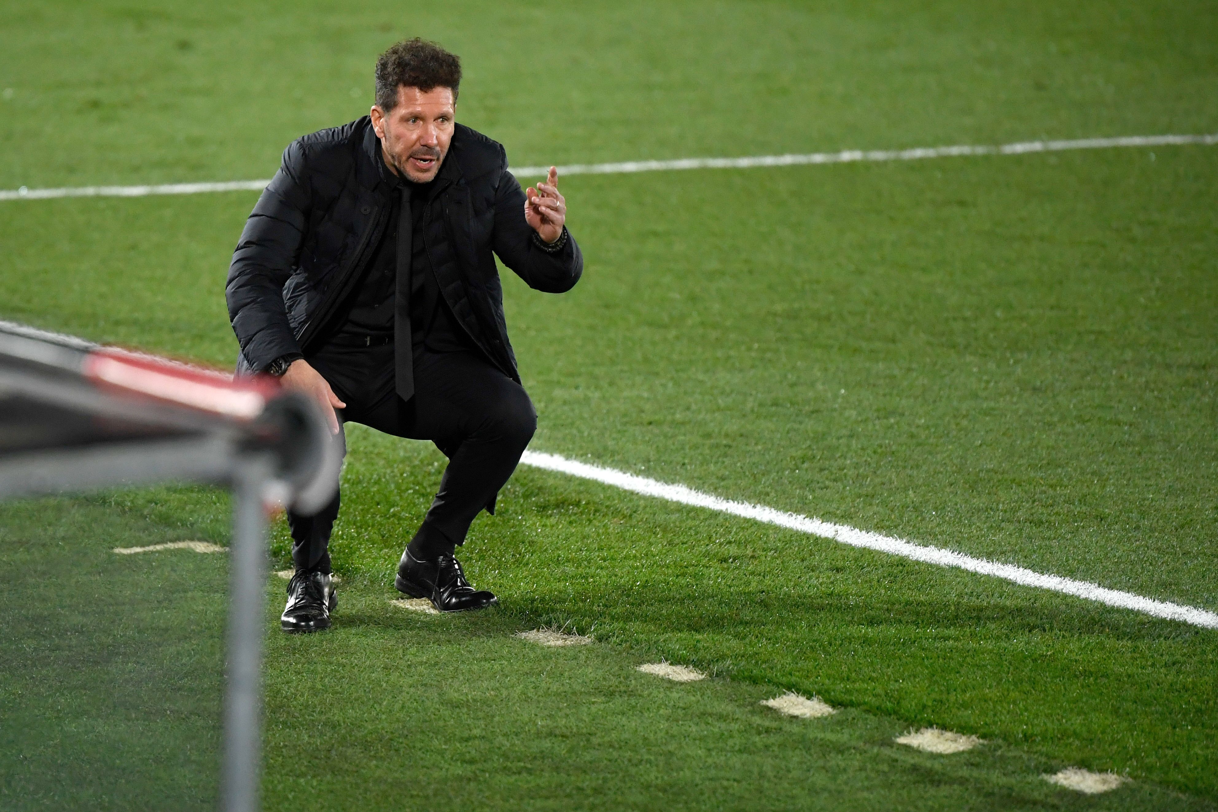 Pelatih Atletico Madrid Diego Simeone