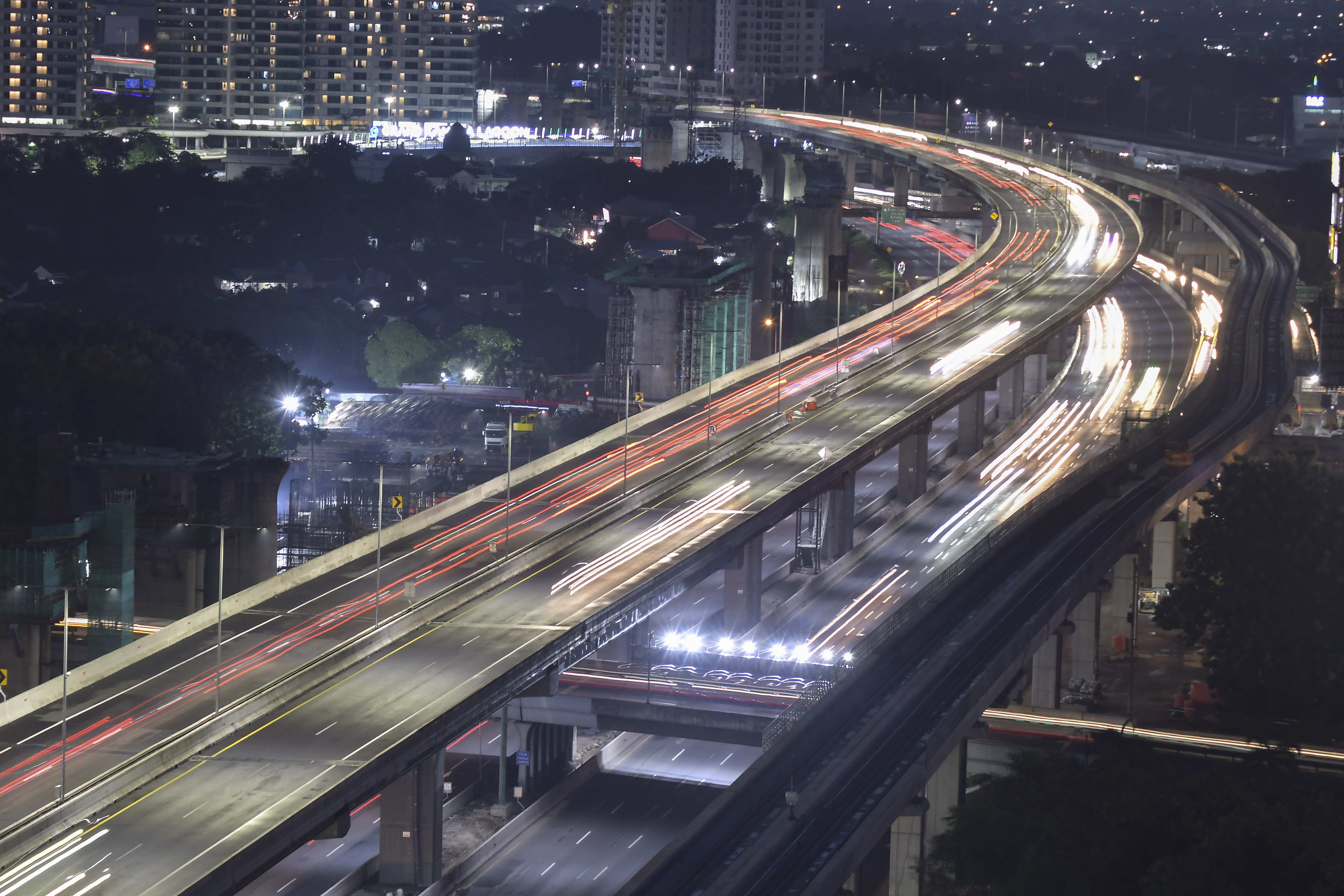  Tol Jakarta-Cikampek layang (elevated), Bekasi, Jawa Barat