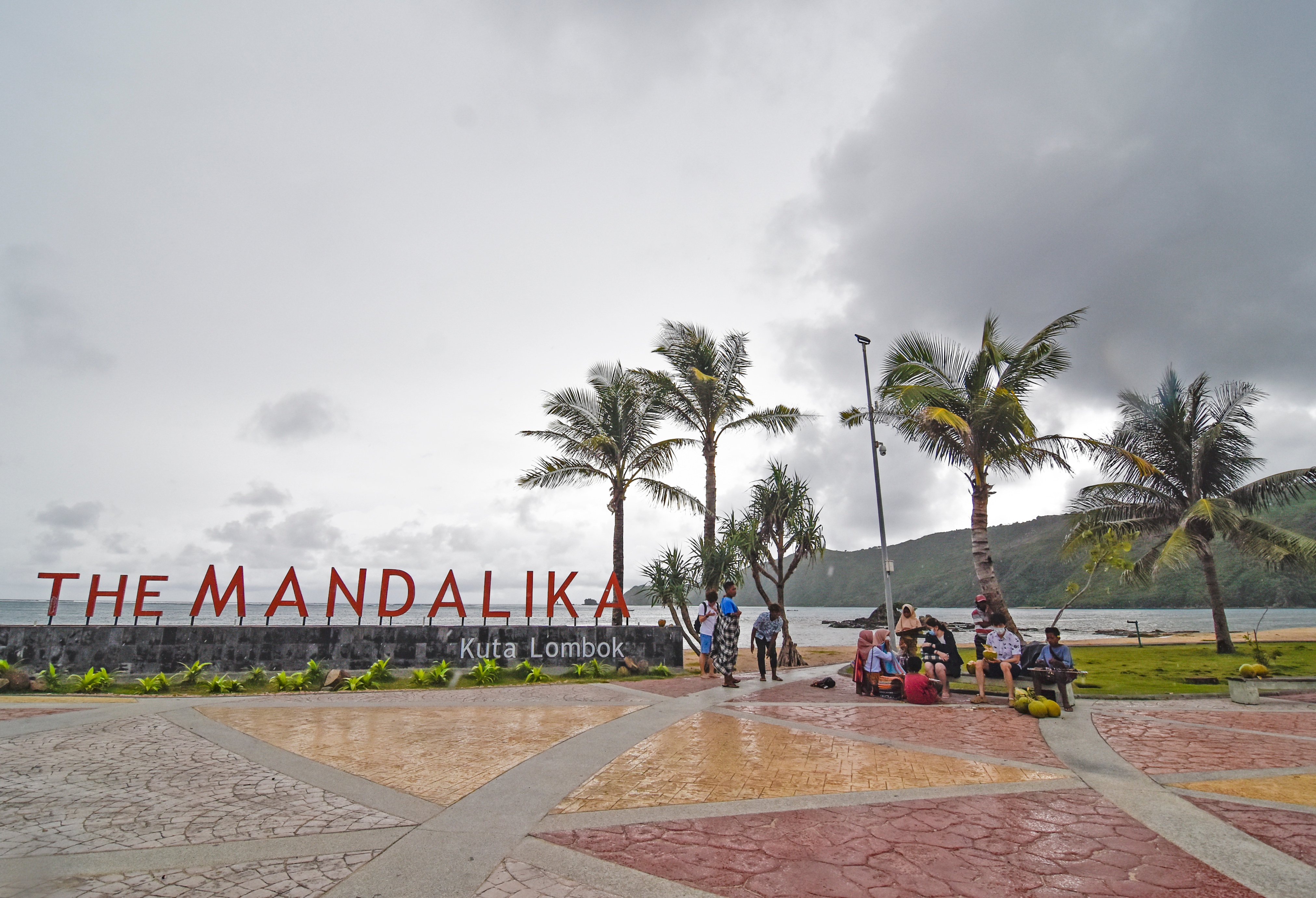 Ilustrasi kawasan Mandalika, Lombok, NTB