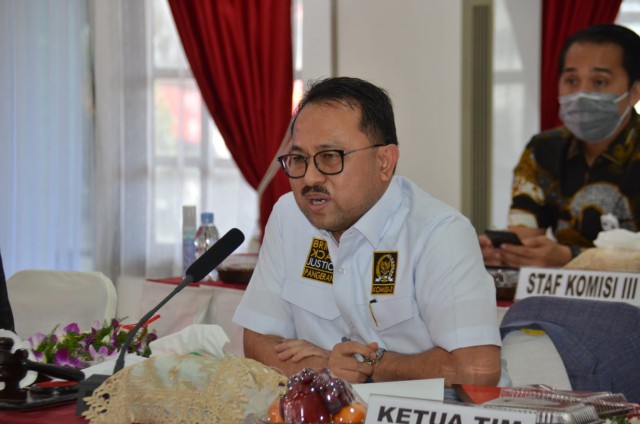 Wakil Ketua Komisi III DPR RI Pangeran Khairul Saleh. 