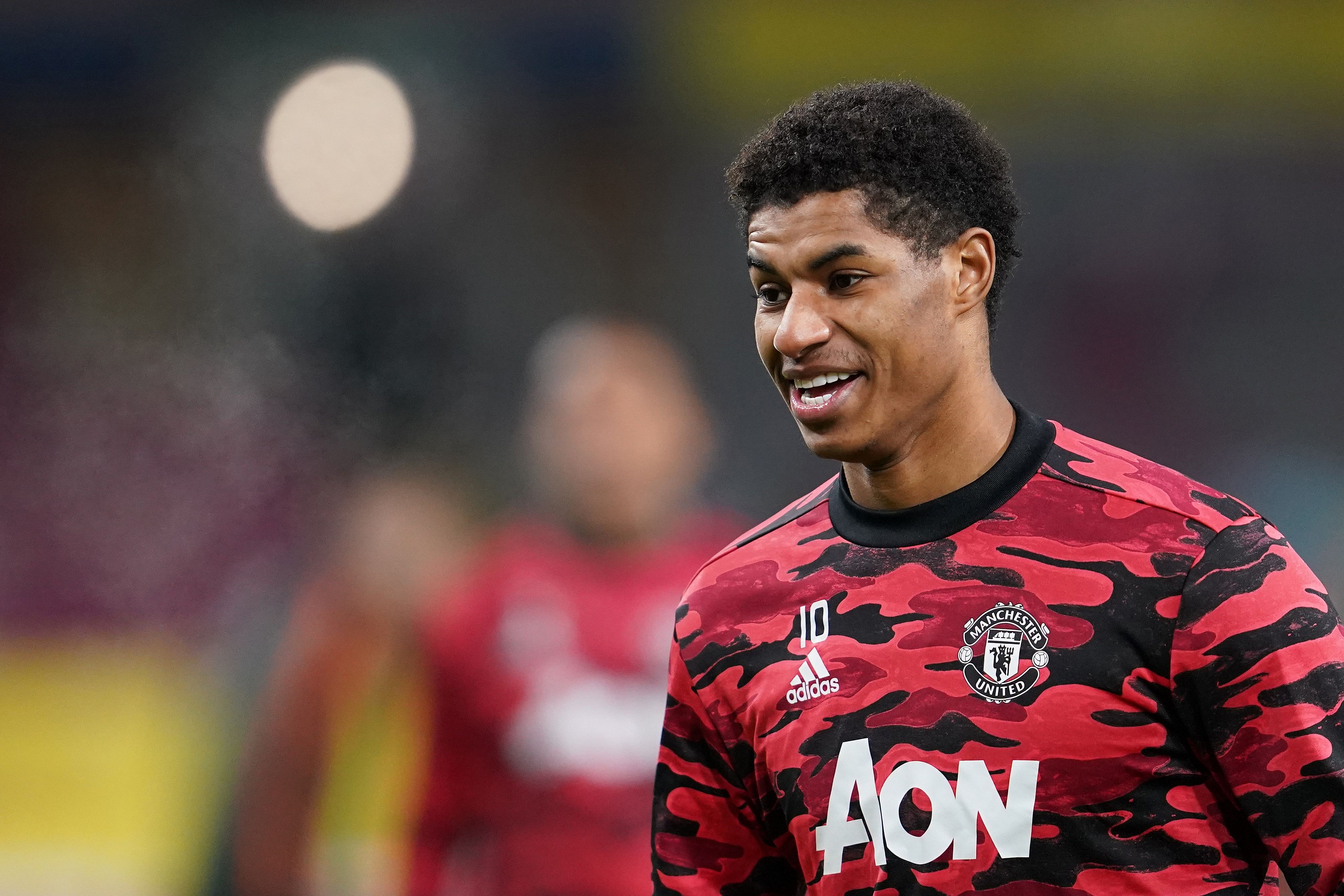 Penyerang Manchester United Marcus Rashford