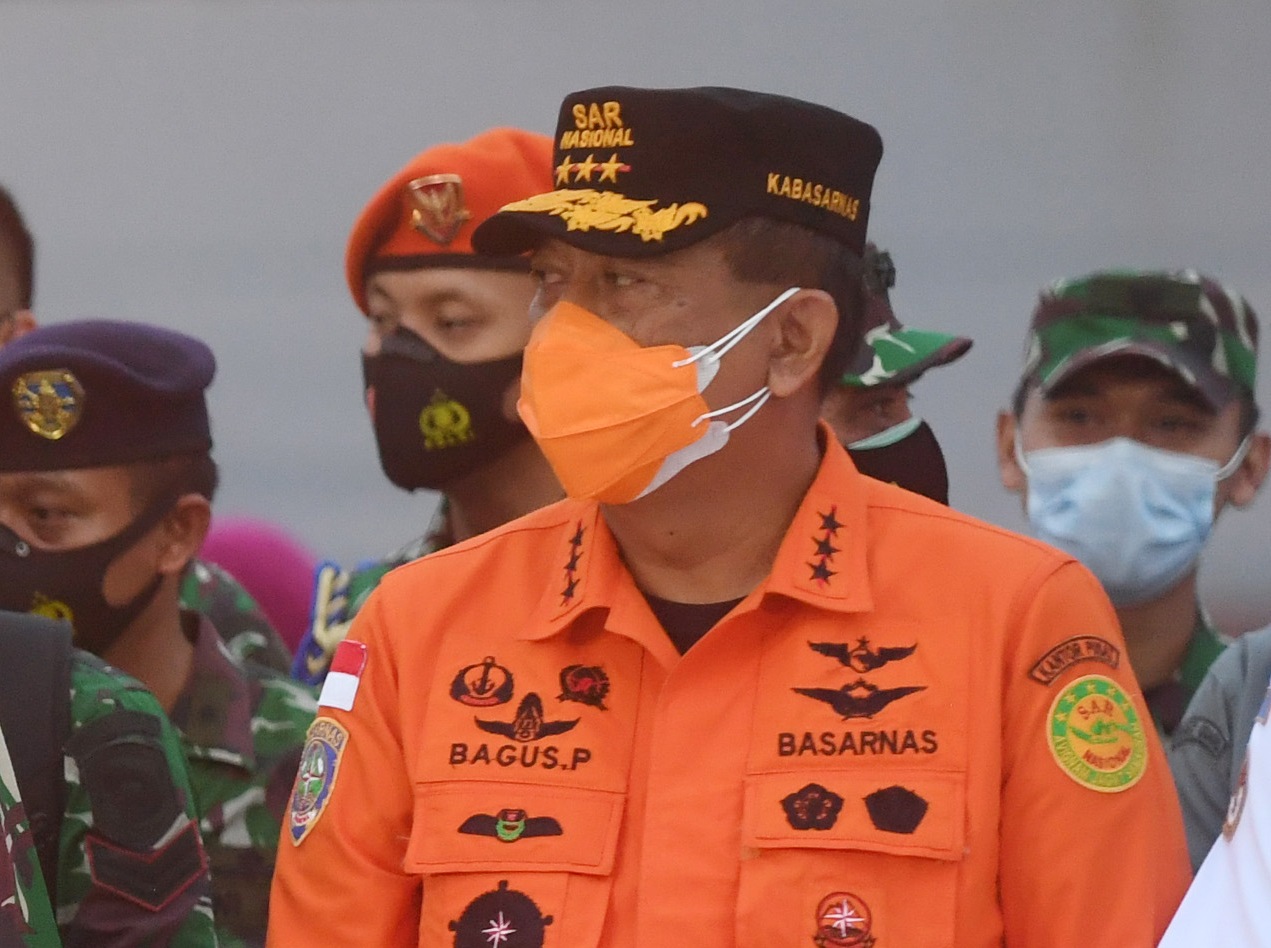 Kepala Badan SAR Nasional Marsekal Madya TNI (Purn) Bagus Puruhito.