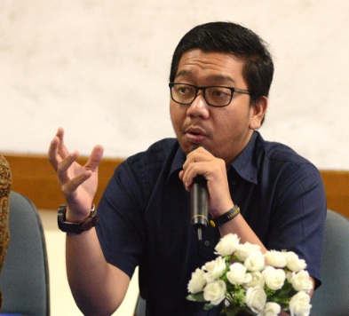 Peneliti ICW Kurnia Ramadhana.