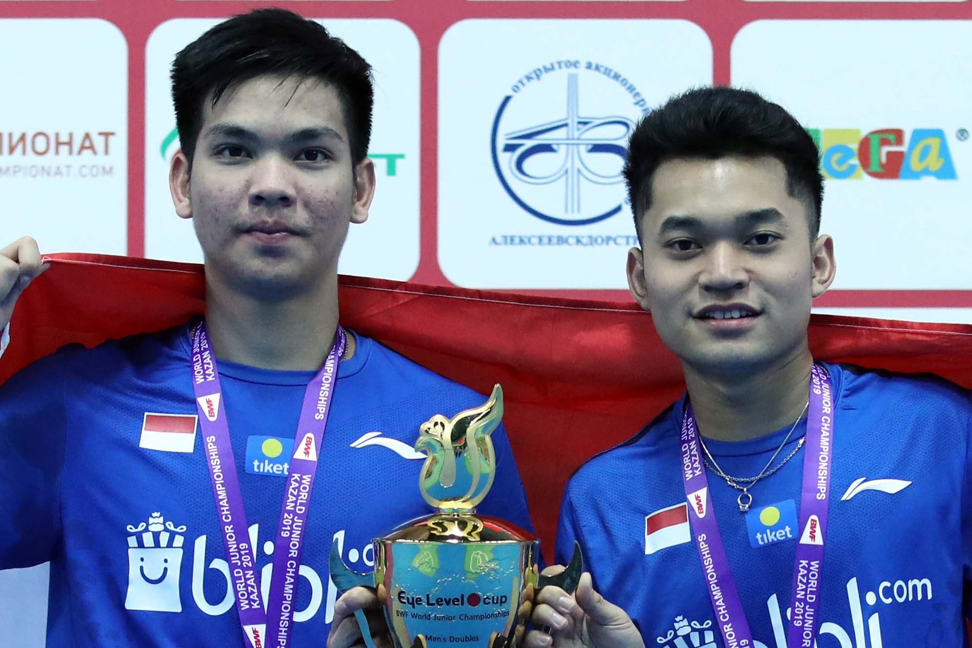 Daniel Marthin dan Leo Rolly Carnando.