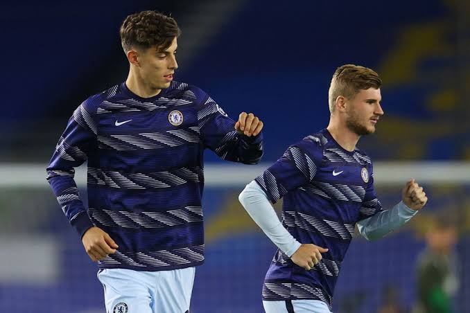 Timo Werner dan Kai Havertz