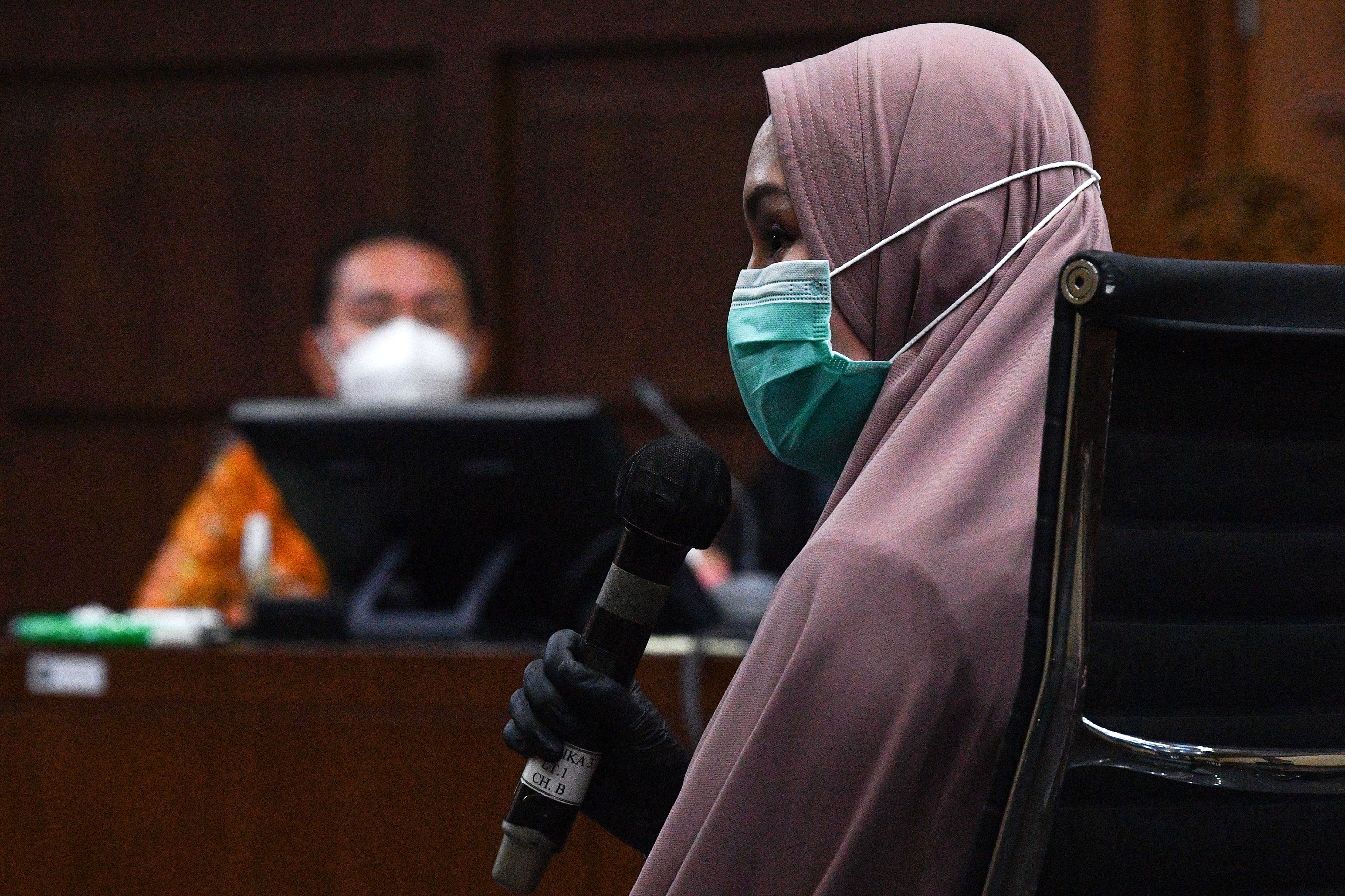 Jaksa Pinangki di pengadilan terkait kasus gratifikasi Joko Tjandra