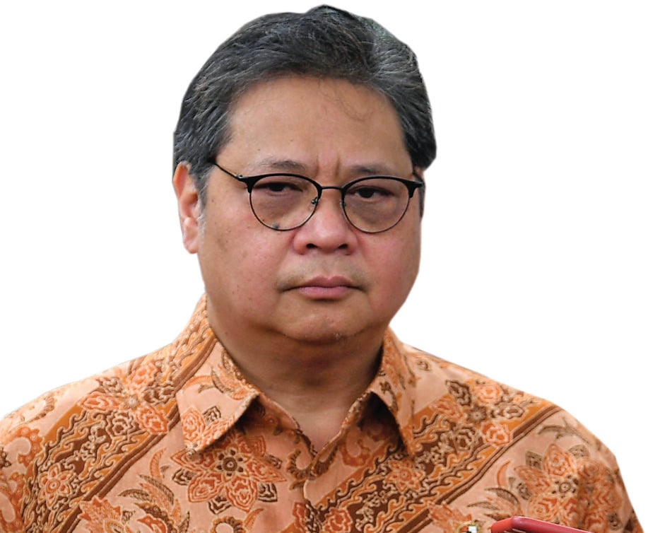 Menko Perekonomian, Airlangga Hartarto.