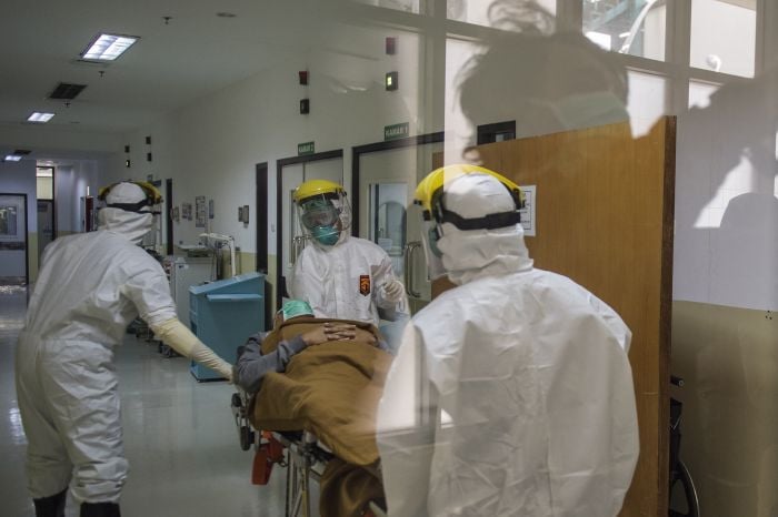 Ruang perawatan pasien covid-19