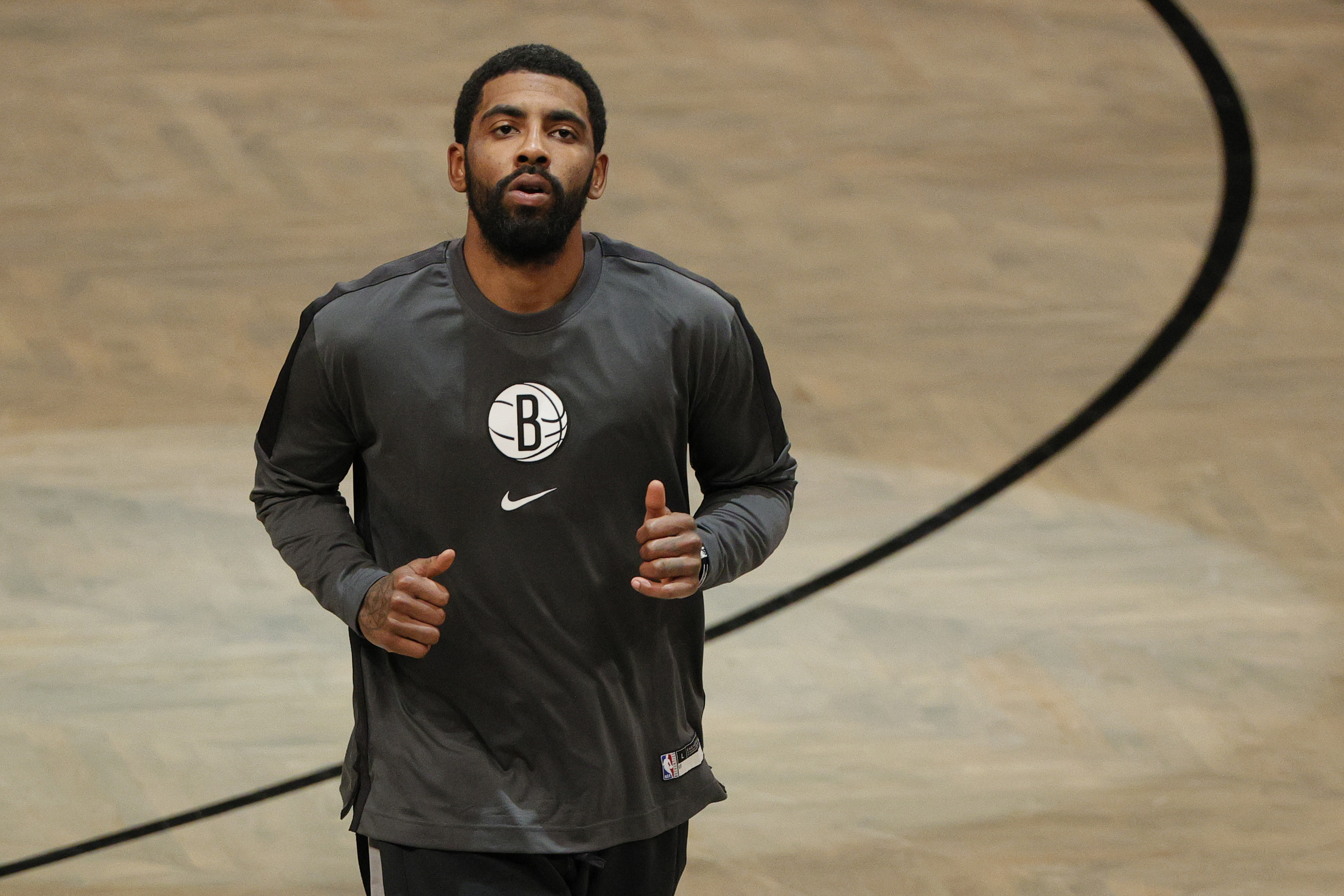 Pemain Brooklyn Nets Kyrie Irving