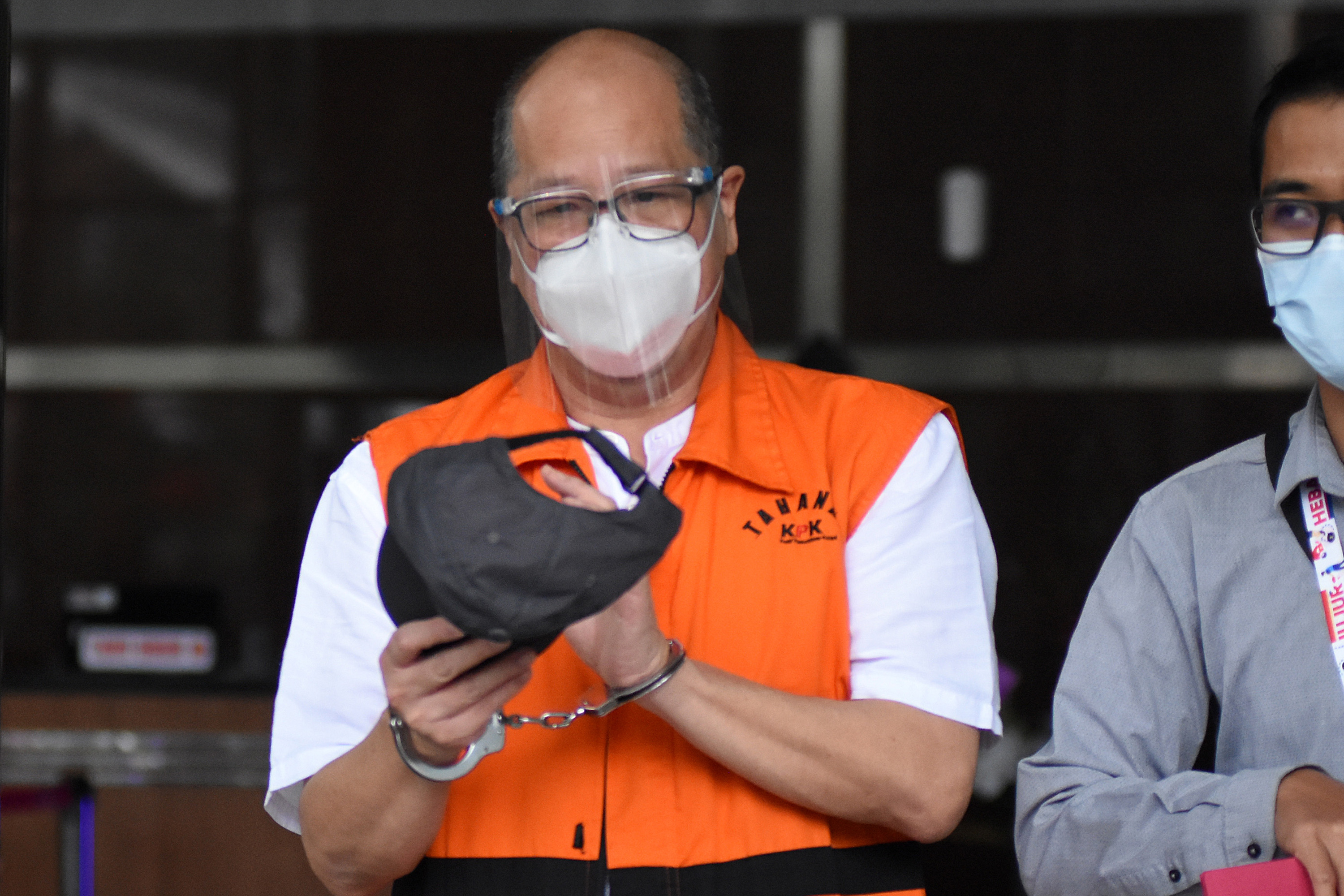 Tersangka Komisaris RSU Kasih Bunda Hutama Yonathan