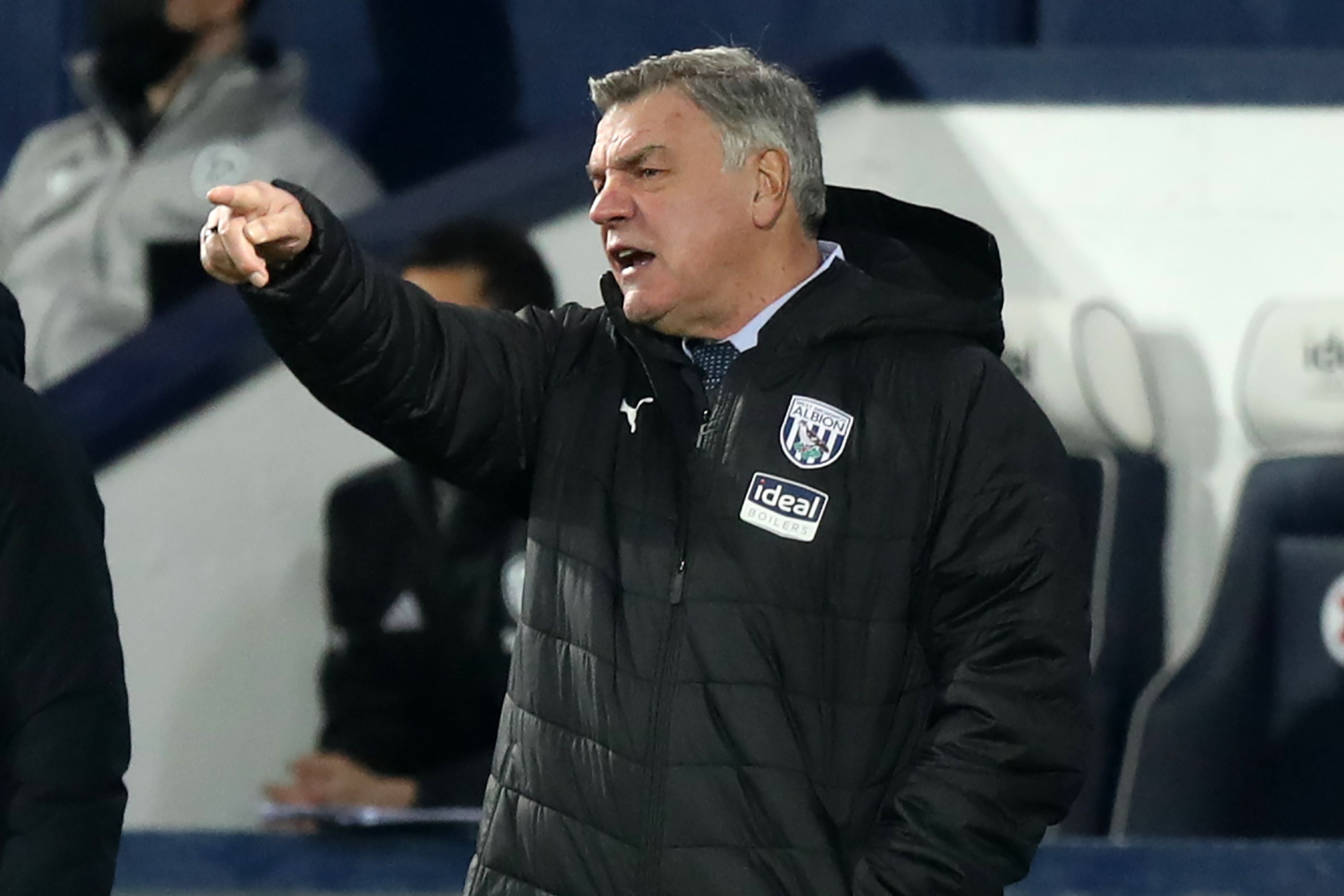 Pelatih West Bromwich Albion Sam Allardyce