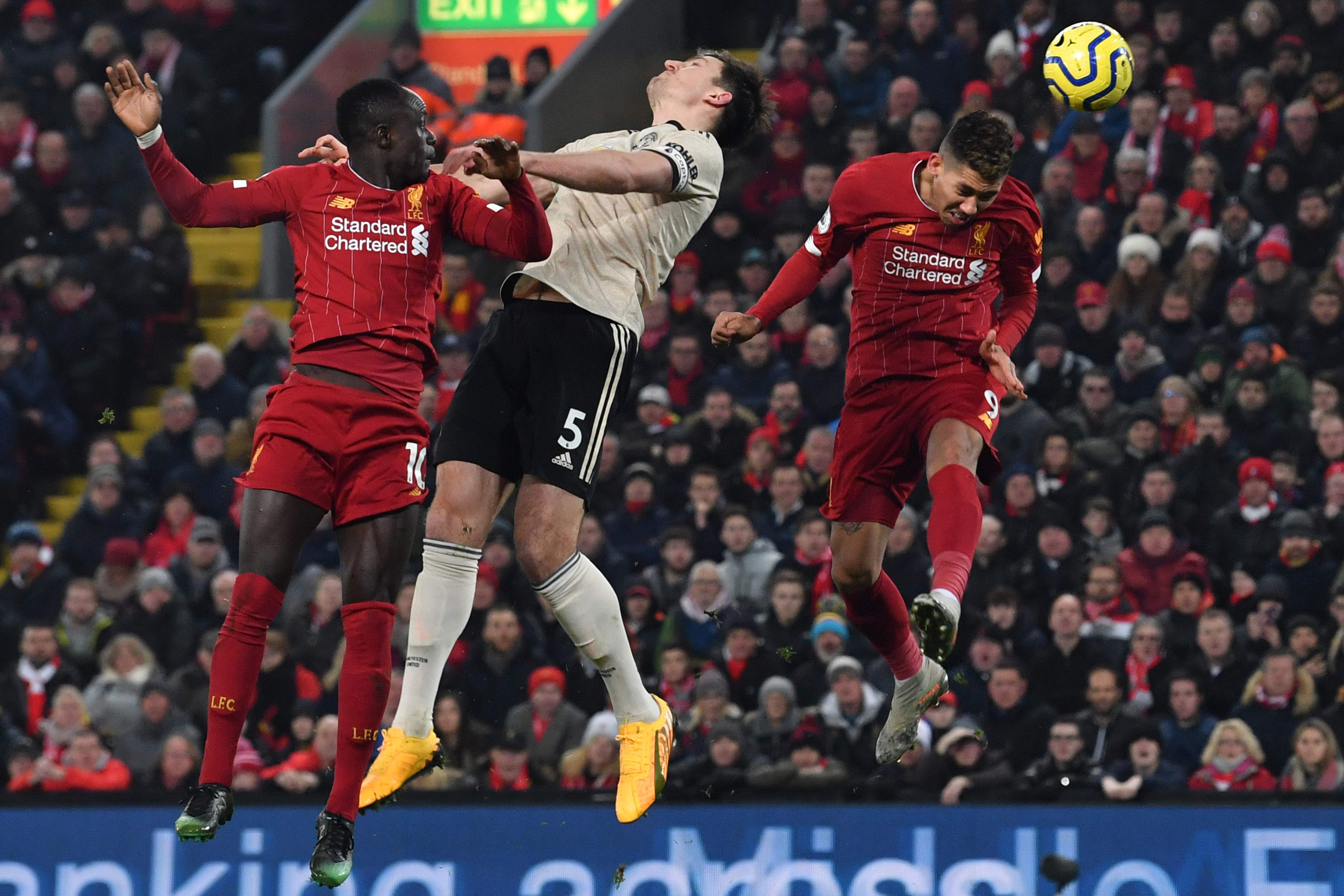 Laga Liga Primer Inggris antara Liverpool dan Manchester United, 19 Januari 2020 lalu.