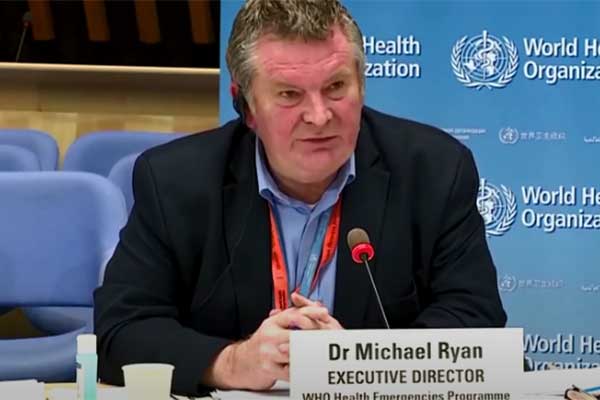 Pejabat Tinggi Darurat WHO Mike Ryan